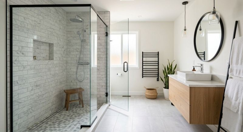 Tub To Shower Conversion in East Canton, OH